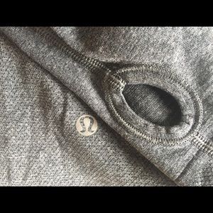 Men’s Lululemon half zip breathable hoodie.